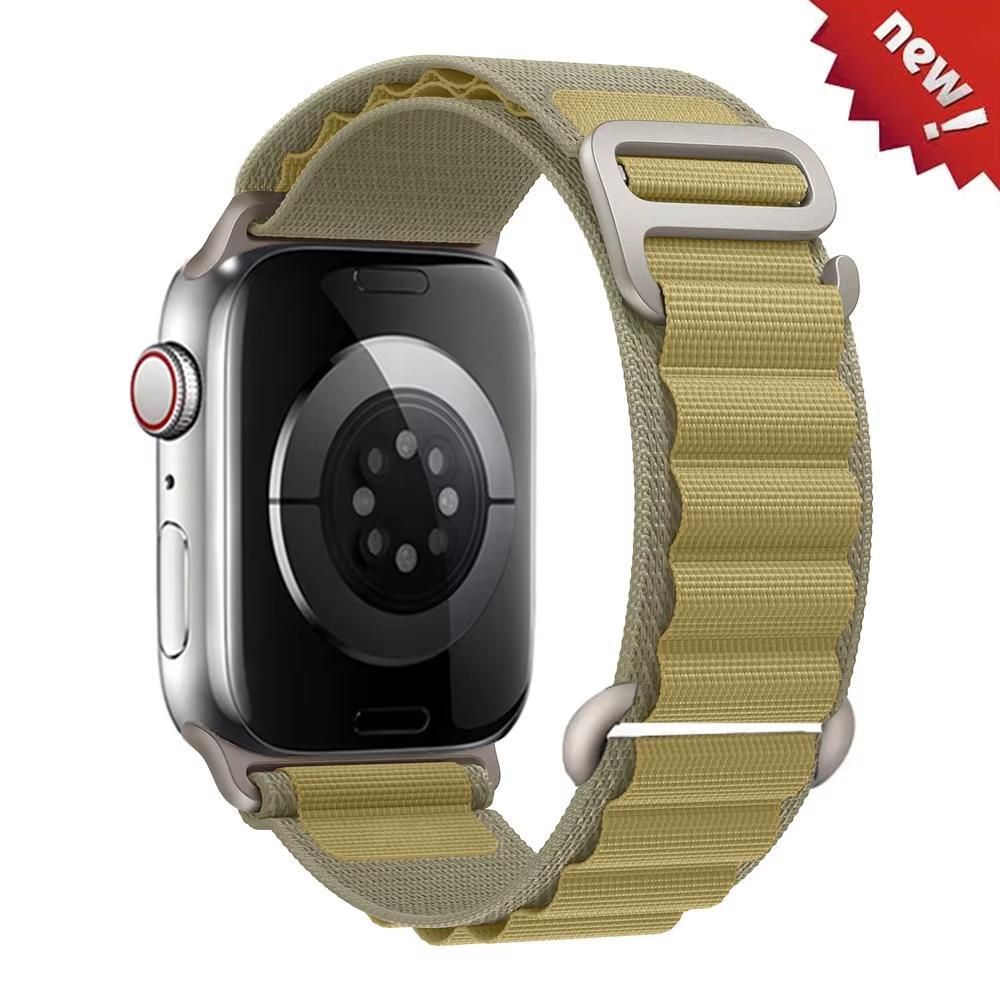 For Apple Watch Band 44mm 40mm 49mm 41mm 45mm 42mm 46mm Alpine loop bracelet correa iWatch Ultra 2 series 7 6 3 se 8 9 10 Straps