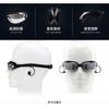 Anti-Fog Swimming Goggles Adults Clear HD Lens Waterproof Silicone Strap With Ear Plugs Black Blue Pink