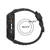 Cinturino+Custodia in Silicone per Samsung Galaxy Ultra Watch 47mm Sportivo Traspirante Correa per GALAXY ULTRA 7 Watch 47MM Kit Mod in TPU Band