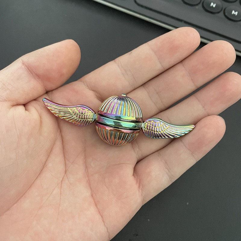 Golden Snitch Fidget Spinner Anxiety & Stress Relief Sensory Toy Mini Finger Spinner GZW