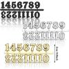 Clock Numerals 3CM Clock Number, Arabic Number Roman Numerals Clock Part Suitable for Home and School Use
