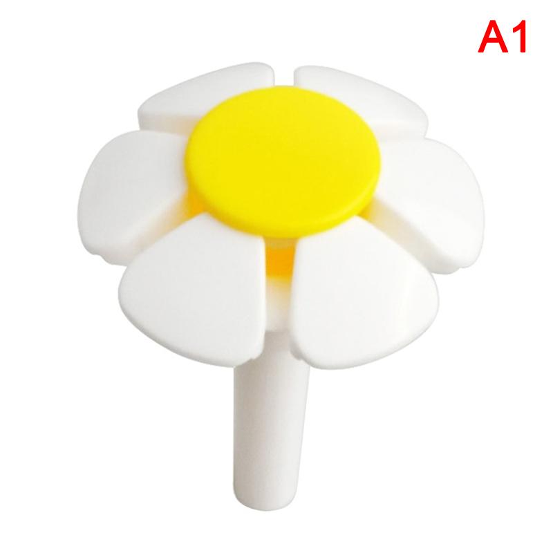 1 Pcs Cat Fountain Replacement Flower Nozzle Head For Dogs Round Cubic Stainless Steel Top Water Dispenser Yellow Orange