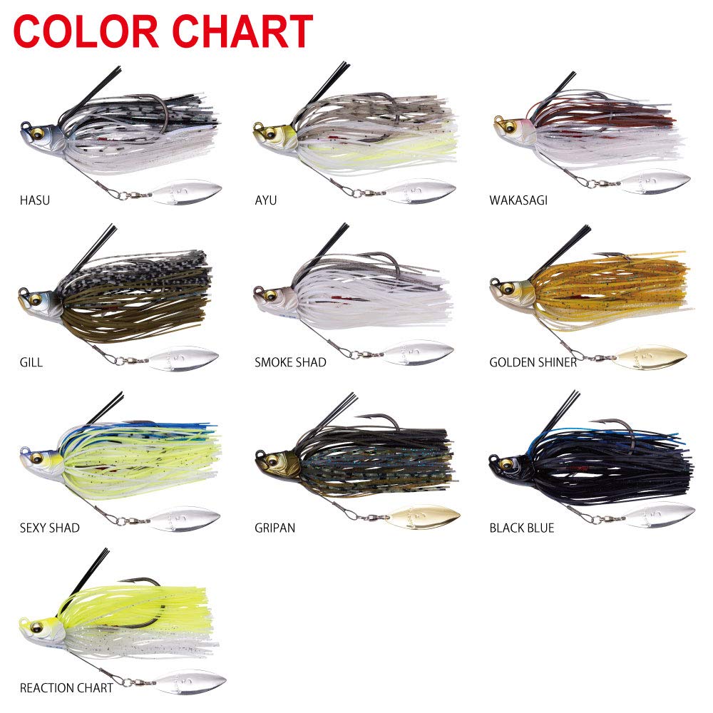 Megabass UOZE SWIMMER Golden Shiner Lure (1/2oz)