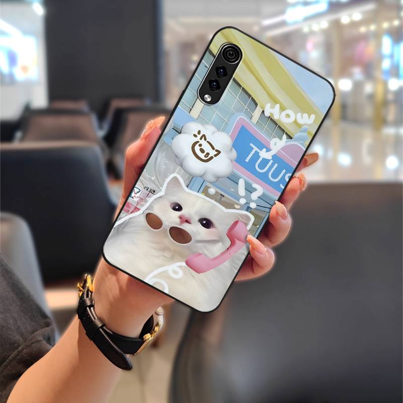 Soft Case Anti-knock Phone Case For LG Velvet 4G/5G Shockproof Full Wrap Protective Cute Dirt-resistant Durable Silicone