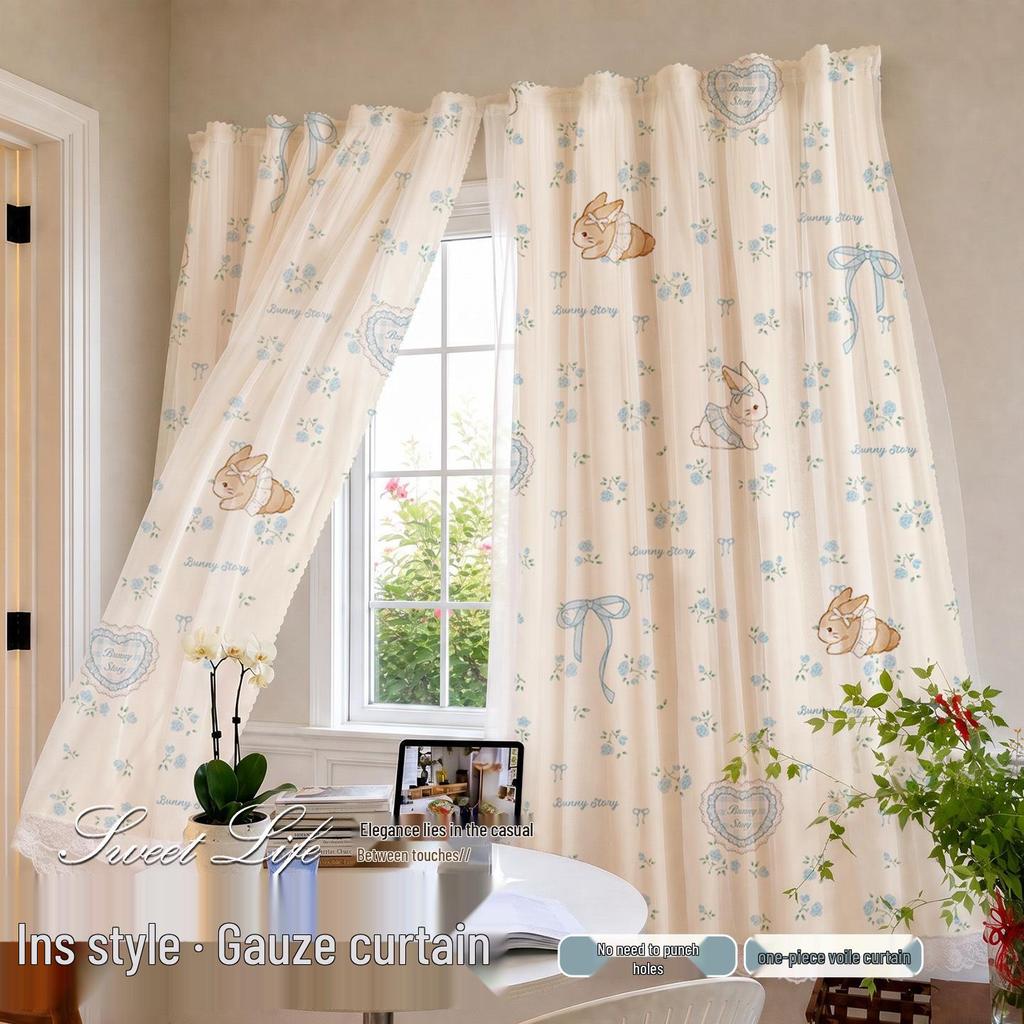 Tende oscuranti con velcro e installazione gratuita - Voile da porta antivento e senza foratura