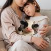Funny Middle Finger Plush Toy Cute Animal Stuffed Raccoon Panda Bull Cat Plush Dolls Funny Gifts for Sarcastic Friends