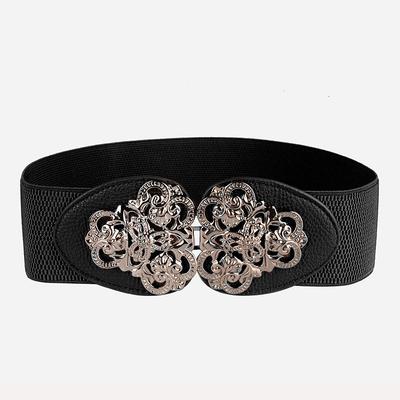 Belt Bohemian Style Waist Seal Elastic Band Strong Elastic Women Wide Women