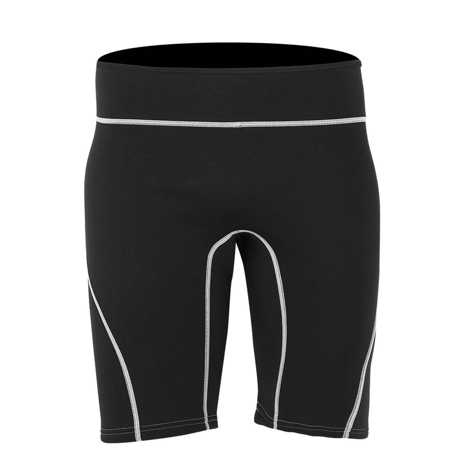 2mm Neoprene Man Male Diving Fifth Pants Snorkeling Swimming Trunks Swimwear Accessory M