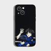 Blue Lock Anime Phone Case For iPhone 17,16,15,14,13,12,11 Plus,Pro Max,XS,X,XR,SE,Mini,8,7,Soft Silicone Black Cover