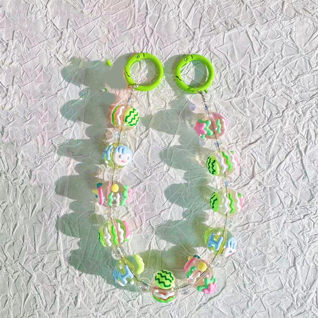 Niedlicher Kawaii Mini-Schlüsselanhänger mit Schleife, Cartoon-Design, bunt, für Telefon, Anti-Verlust, Lanyard, Rucksack, Anhänger, Dekoration, Geschenke