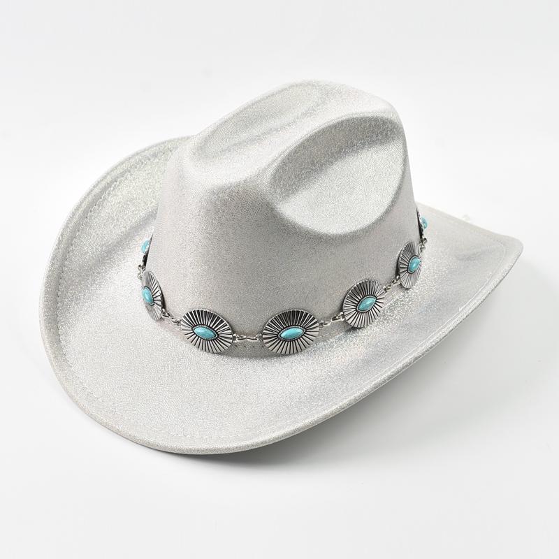 Women Sequin Fedora Hat Fashion Festival Party Wedding Dress Hats Cowgirl Jazz CapTravel Costume Accessories
