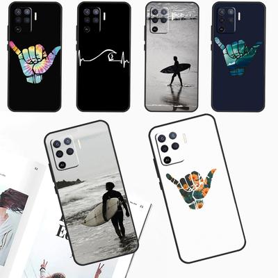 Surfer Surf Hang Loose Shaka Pro OPPO A79 A74 A94 A58 A78 A98 A5 A9 A53 A52 A72 A15 A17 A77 A16 A76 A96 A57S A54S Pouzdro