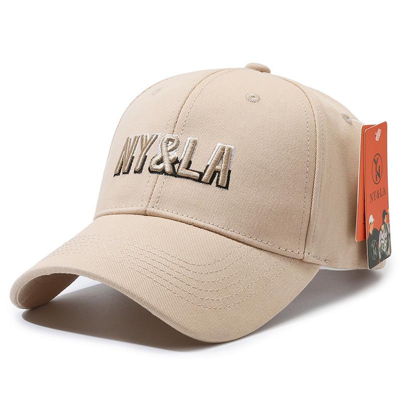 New Baseball Cap Double Embroidery Sports Sunscreen Men's and Women's Sun Hats Breathable Versatile Casual