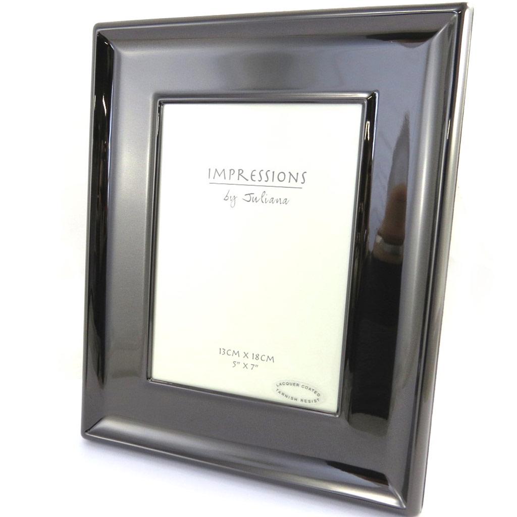 Les Trésors De Lily [M3119] - Gray 'Design' Photo Frame (13x18 Cm)
