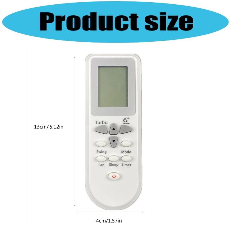 Advanced IR Remote Control for DG11D3-01 and DG11D3-02 Air Conditioners with 10m Distance Feature Wide Application