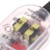1/3Pcs High To Low Level Audio Output Rca Adapter Car Subwoofer Impedance Converter Uncharged Power Mode Car Audio Accessories