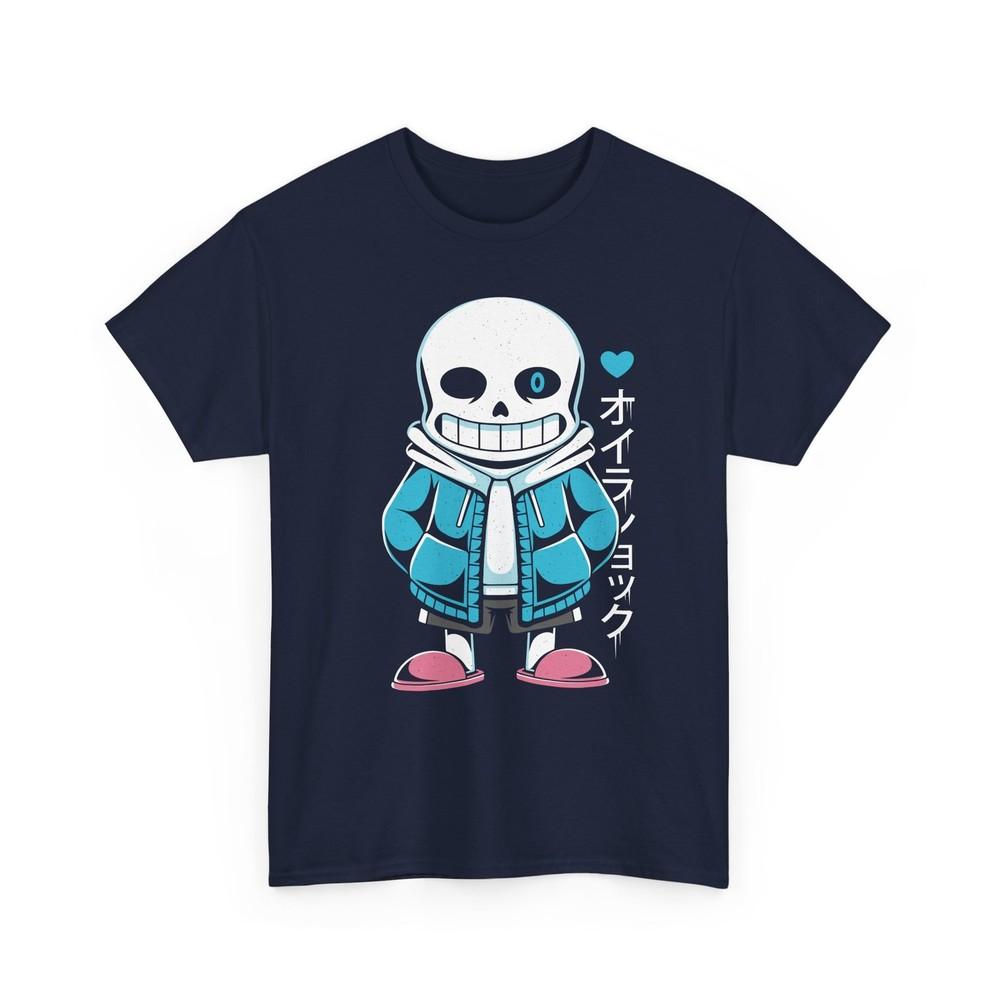 Sans Skeleton Anime T-shirt
