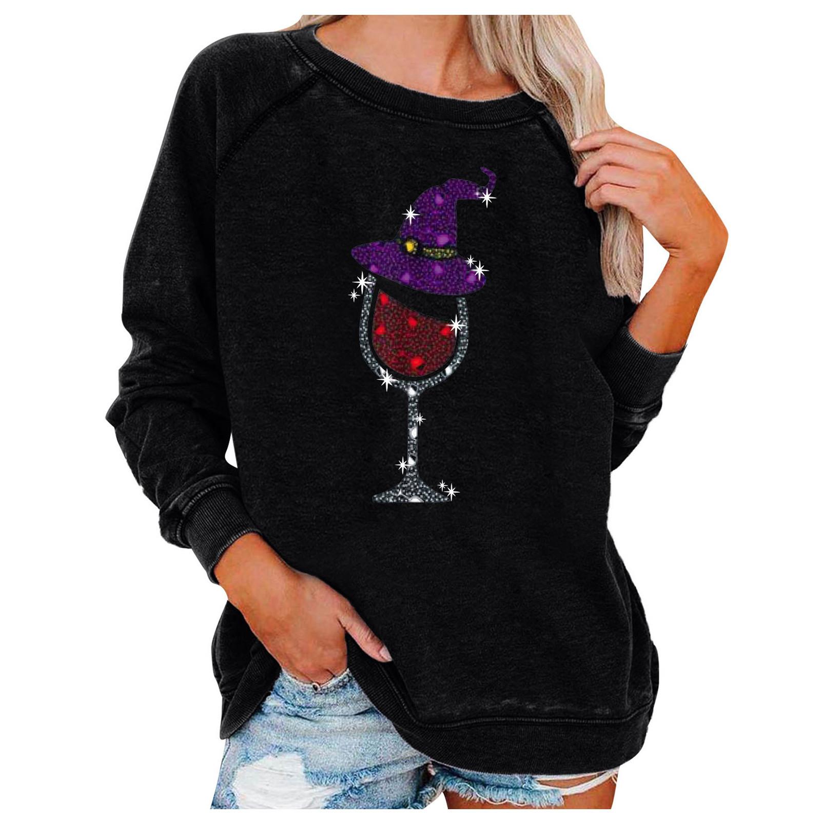 

(SU)Женский повседневный свободный свитер с круглым вырезом и длинными рукавами