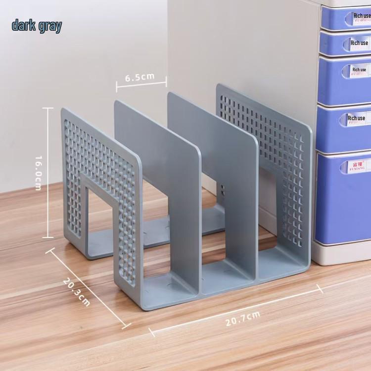 

Fuxiang Three-Speed Desktop Book and File Holder Rack Extra Thick Panel (Weight 400g)