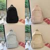 Stylish High-capacity Nylon Backpack For Casual Travel Neutral Design Waterproof