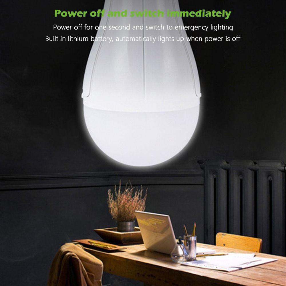 New Flicker-Free LED Bulb Light Portable 20W Emergency Bulb Family Camping Bulb Power Failure Emergency