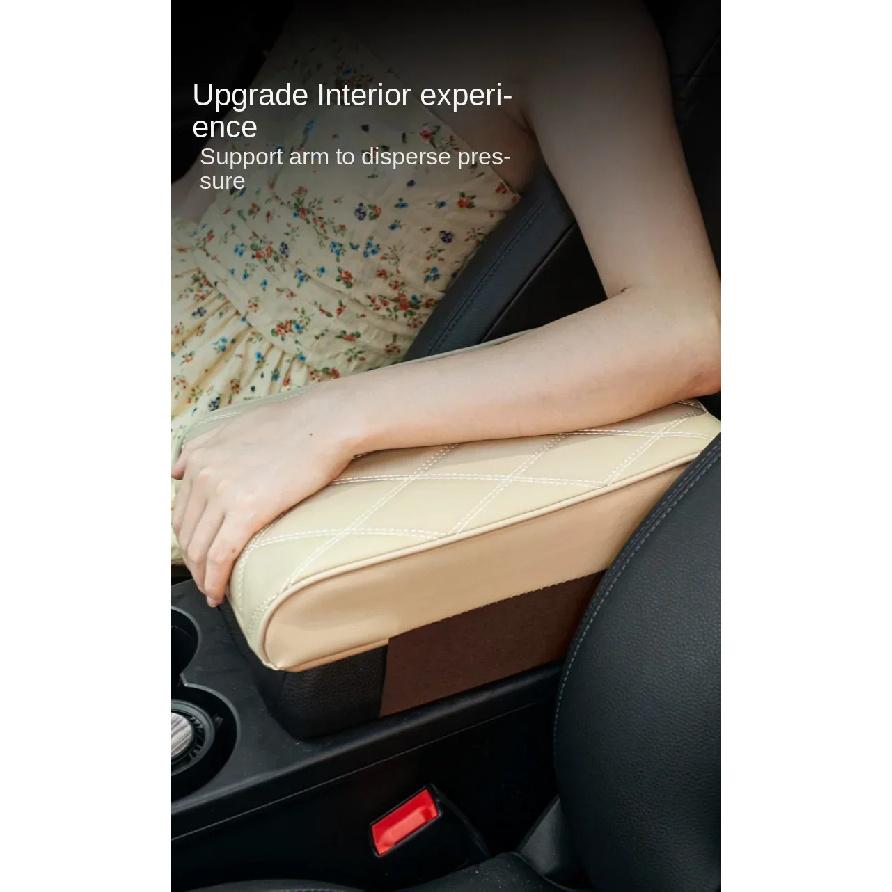 Car Armrest Heightening Pad Widening and Thickening Central Control General Car Memory Foam Armrest Box Pad Car Accessories