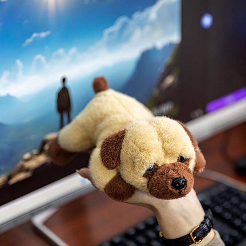 Cute Penguin Dog Panda Rabbit Cartoon Animal Sitting And Lying Plush Doll