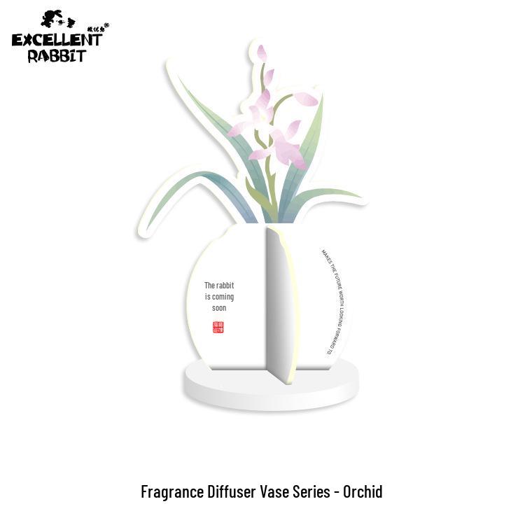 

Ароматерапевтическое DIY украшение «Кролик» с ароматами сливы, орхидеи, бамбука и хризантемы для дома, офиса, автомобиля и т. д. White Magnolia