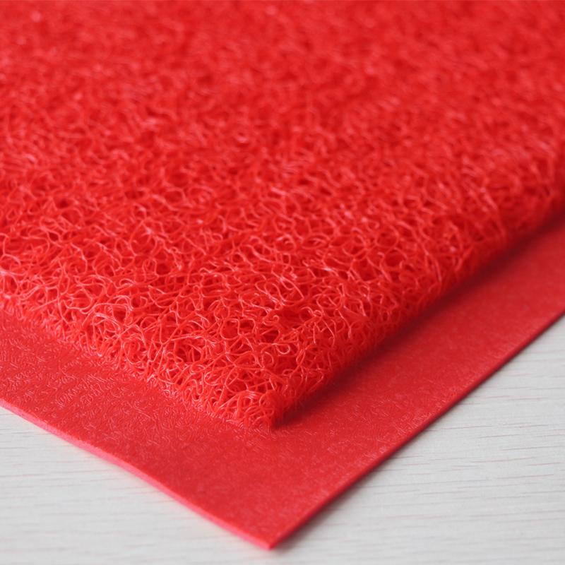 Welcome to DIYIN (DIYIN) Red Doormat, 60*90cm, Entrance Mat, Doorway Rug, Non-Slip Mat with Loop Pile for Greeting Guests