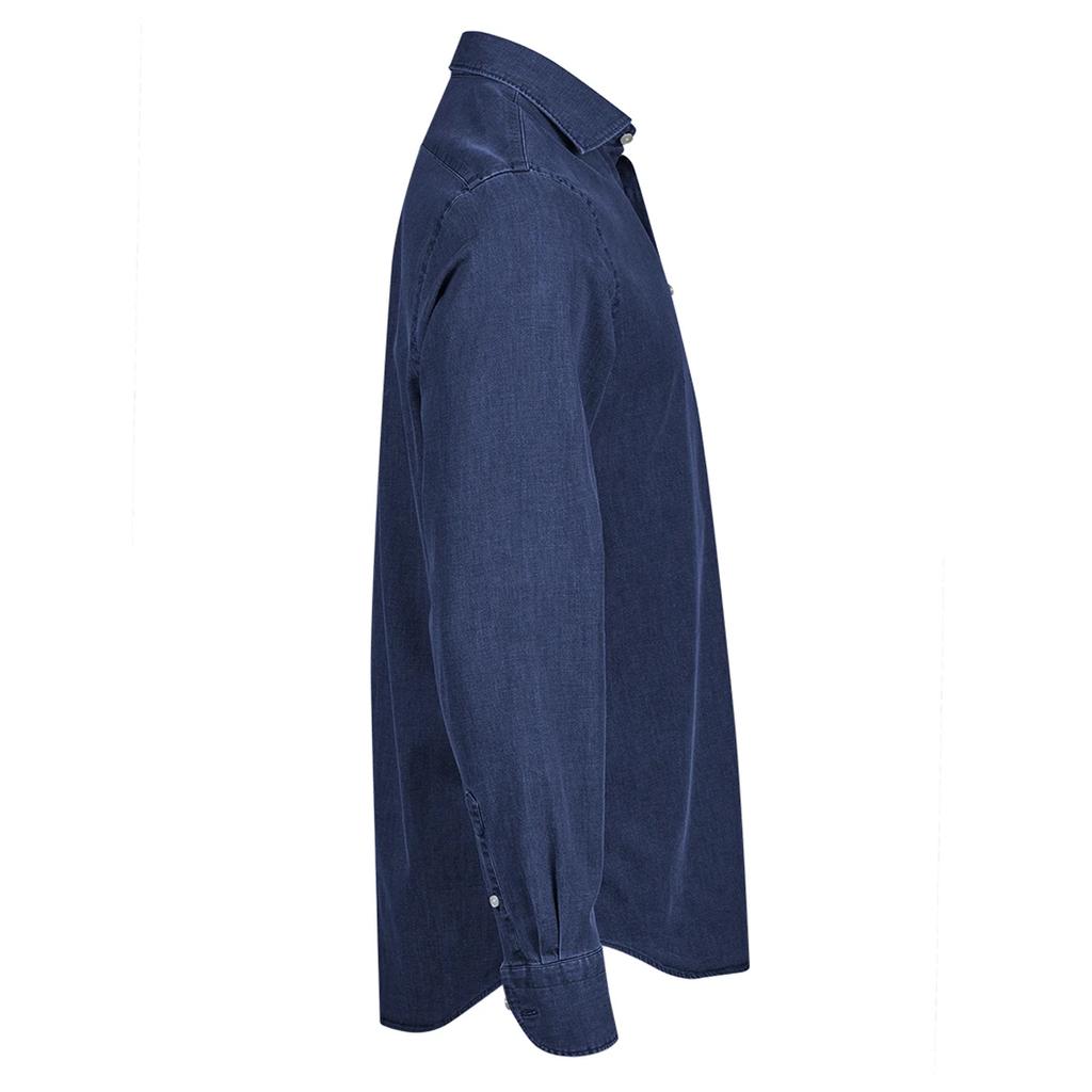 Tee Jays Mens Denim Long-Sleeved Shirt