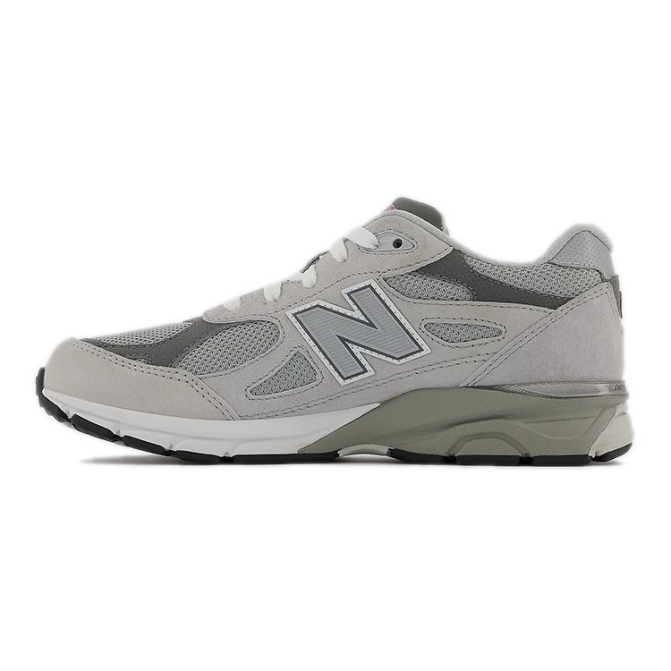 New Balance 990v3 Unisex Kids Grey White GC990GY3