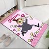 Custom Name Little My Printed Carpet, Rug for Office Chair Living Room Bedroom Kitchen Room Decor Gifts.