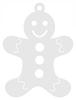 Ś22 Christmas pendant COOKIES gingerbread Christmas decoration openwork HOLIDAYS