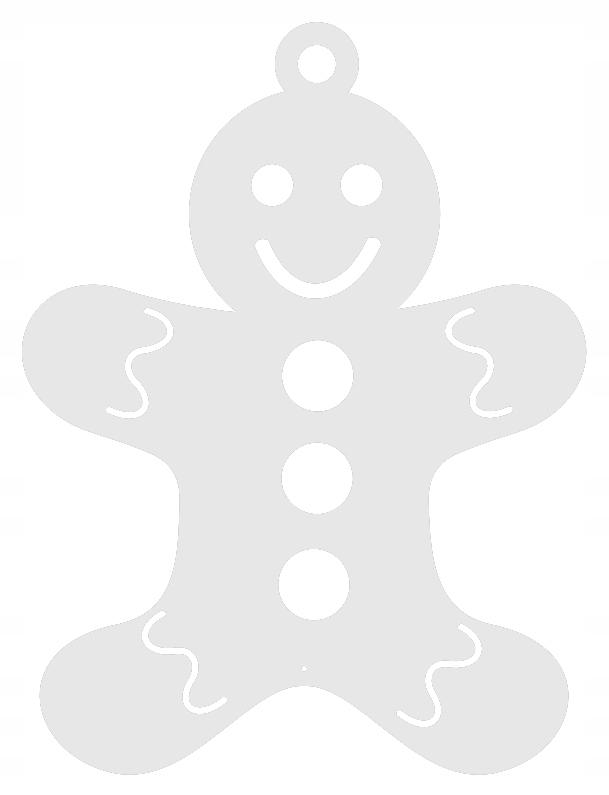 Ś22 Christmas pendant COOKIES gingerbread Christmas decoration openwork HOLIDAYS