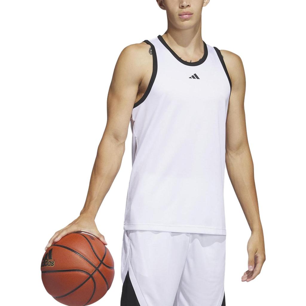 adidas Free Shipping With AdiClub Adidas Legends Basketball 3 Stripes Tank Top IC2460