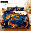 Tropical Forest Leopard Bedding Set Duvet Cover Set 3d Bedding Digital Printing Queen Size Bedding Set Fashion Design