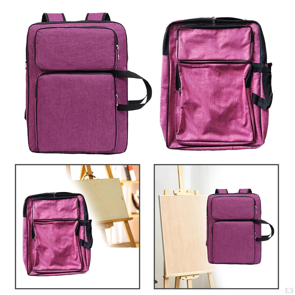 A3 Art Portfolio Case Artists Backpack Bag for Supplies Sketch Books