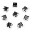 8pcs Ice Cubes Whiskey Stones Quick Freezing Reusable Stainless Steel Whiskey Stones For Your Favorite Beverage 27mm