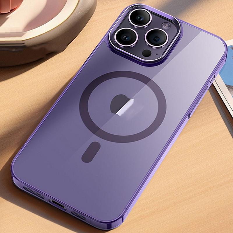 

Чехол для телефона из закаленного стекла HD для iPhone 15 Pro Max 14 Pro 13, противоударный для Magsafe, жесткий чехол для ПК, магнитный чехол для телефона