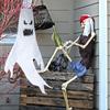 1Pc Outdoor Halloween Ghost Hanging Glowing Ghost Led Ghost Parties Decor Haunted Houses Scary Props Day Of The Dead Glow Darks