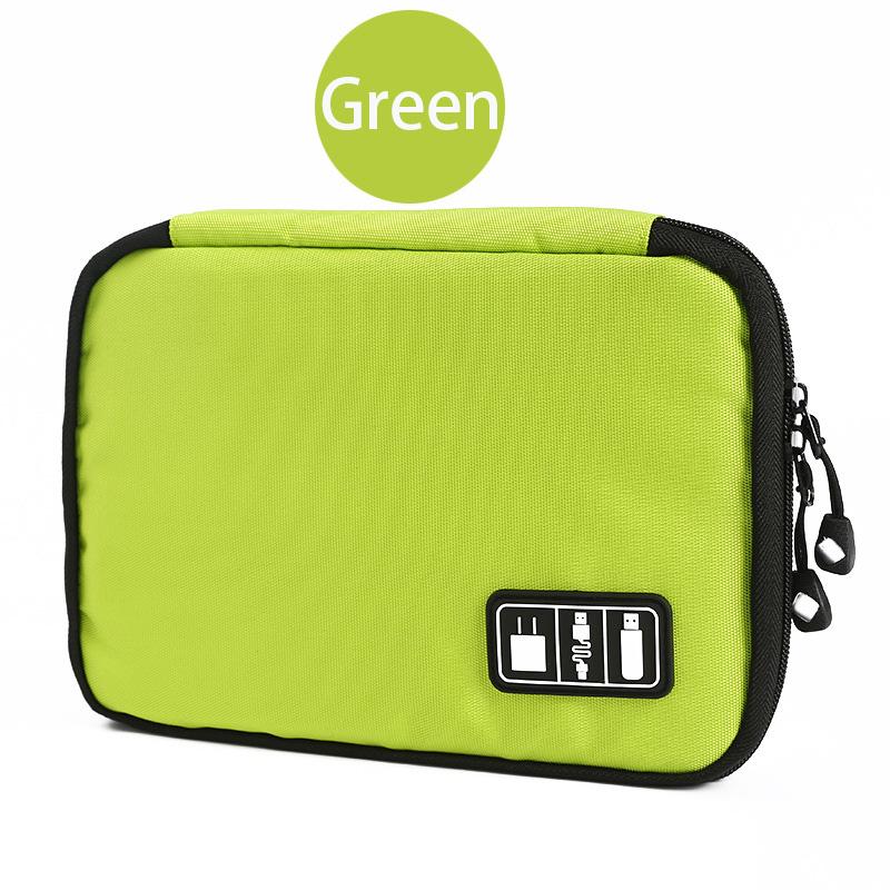 Travel Storage Bags Shockproof Flash Drive USB Cable Earphone Organizer Digital Gadget Holder Cell phone Mobile USB Charger Case