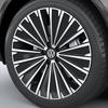4pcs 56mm Car Wheel Center Cover Stickers Hub Cap Sticker For VW Golf Polo Tiguan Touran Jetta Passat CC T5 GTI Scirocco Magotan xm1