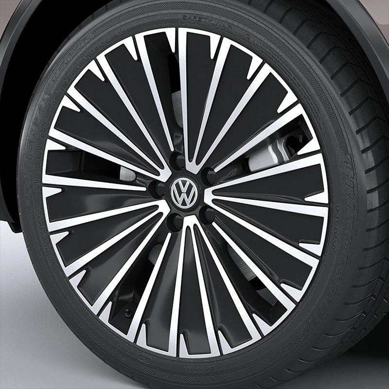 4pcs 56mm Car Wheel Center Cover Stickers Hub Cap Sticker For VW Golf Polo Tiguan Touran Jetta Passat CC T5 GTI Scirocco Magotan xm1
