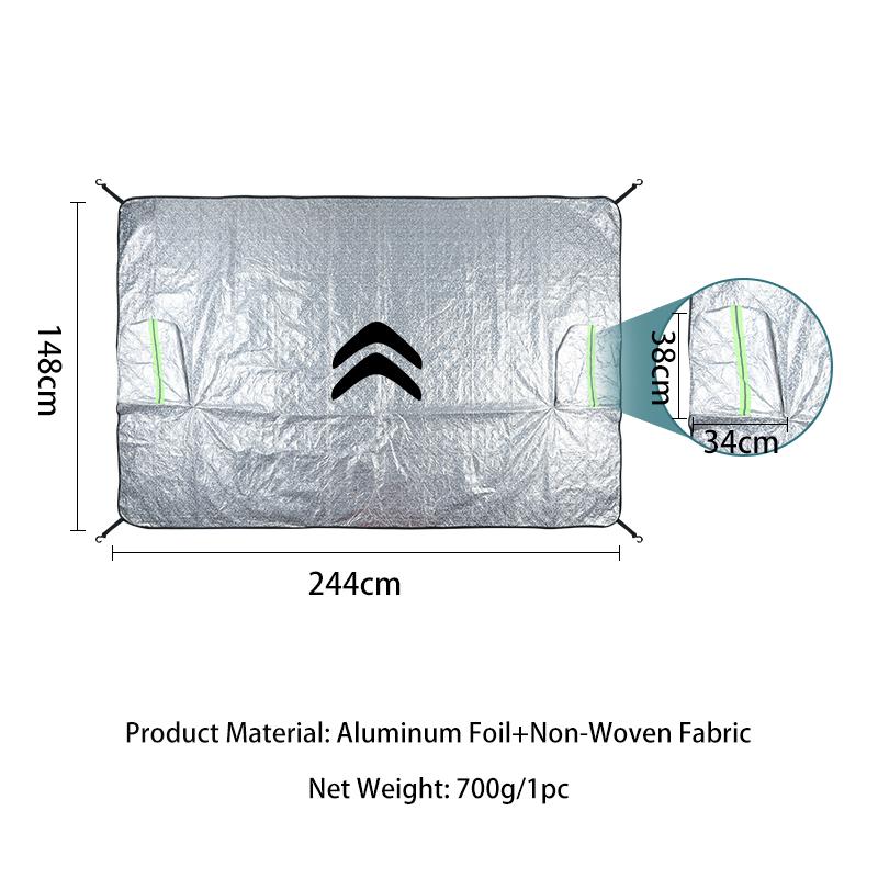 Copertura Neve Parasole Parabrezza Auto Invernale Scudo Neve Finestrino Anteriore Per Citroen C3 C4 C5 C1 C2 Berlingo Celysee Xsara Picasso