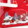 Electric Climbing Ladder Santa Claus ,Ladder Up and Down Musical Doll