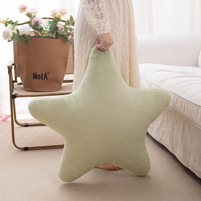 Color Star Plush Toy Short Fresh Simple Girls Childrens Companion Gift Doll