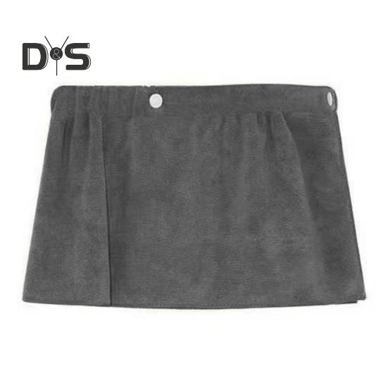 

Мужские пляжные полотенца-кюлоты с эластичной резинкой на талии и пуговицами, сплошной цвет, юбка-полотенце, купальный костюм, пляжный душ, тренажерный зал, пижамы, шорты серый