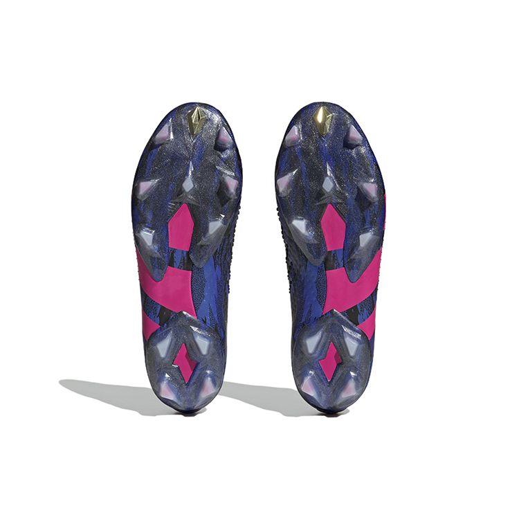 Adidas Paul Pogba X Predator Accuracy.1 Low FG High-Energy Style Unisex Sneakers Blue Lucid-Blue Team-Real-Magenta H03772