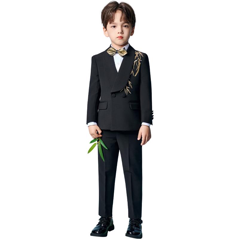 Romon Boys  New Chinese Style Bamboo Formal Suit Set 150