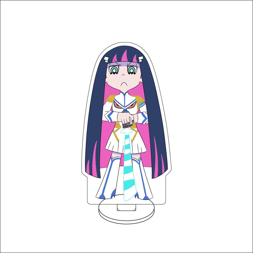 10CM Anime Panty Strumpf mit Strumpfhalterschleife Figur Ständer Modell Strumpf Anarchie/Knapp/ Niedlich Schreibtisch Dekoration Stehendes Schild Geschenke